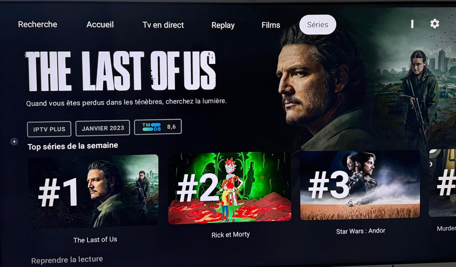 The Last of Us - Série populaire sur IPTV Plus